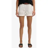 Superdry Mid Rise Linen Shorts