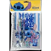 Stitch Disney Tusjsett m. Kulepenn, blyant og Notisbok - - OneSize - Notisbok