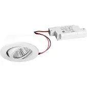 Brumberg downlight IP65 rund dimbar hvit