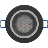 Eglo YEBRA-Z MATTER recessed spot Ø87 RGB/CCT 490lm black/silver