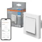 Osram SMART+ WiFi enkel veggbryter, 230 V, hvit, matt