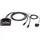 Aten Displayport 4k Usb-c Kvm-svitsj