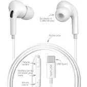 4smarts aktive hodetelefoner Melody Digital Basic USB-C med D/A-konverter hvit
