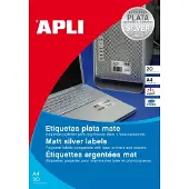 APLI polyesteretiketter 105x148 (AP1227)