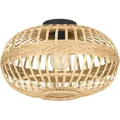 Eglo Taklampe Amsfield av bambus, oval