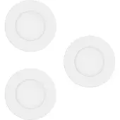 Eglo connect Smart LED-innfellingslampe Fueva-Z, hvit, sett med 3 stk