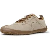 Camper for woman. K201943-006 Peu Path+ beige leather sneakers (41), Flat, None, Casual