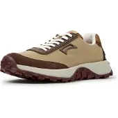 Camper for woman. K201462-062 Drift Trail brown sneakers (38), Flat, Laces, Casual, Recycled polyester