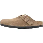 Birkenstock Boston Shearling Suede Leather Smale Tresko