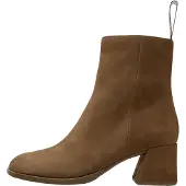 Camper for woman. K400798-008 Kora brown leather ankle boots (38), 5 to 8 cm, None, Classic