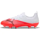 Puma ULTRA 7 MATCH FG/AG Football Boots Youth, Shoes, Ultra Red/Black/White, 30
