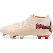 Puma FUTURE 9 ULTIMATE FG Football Boots Unisex, Shoes, Sugared Almond/White/Ultra Red, 43
