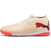 Puma FUTURE 9 MATCH TT Football Boots Unisex, Shoes, Sugared Almond/White/Ultra Red, 41