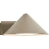 Frandsen vegglampe Grasp, sandgrå, 40 cm, stikkontakt