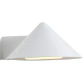 Frandsen vegglampe Grasp, matt hvit, 40 cm, stikkontakt