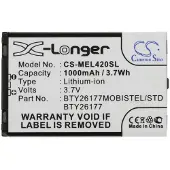 Cameron Sino Batteri til mobiltelefon, smarttelefon for Mobistel EL420, EL420 Dual
