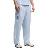 Puma Olympique de Marseille PUMATECH-X Relaxed Track Pants Men, Clothing, Snow Mountain Blue Crystal, S