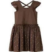 Name It Mini Sport Gymnastikkdrakt - NmfTulle - Chocolate Martini - - 3 år (98) - Gymtøy