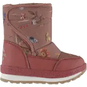 Mikk-Line Vintersko - Burlwood m. Blomster - - 28 - Vinterstøvler