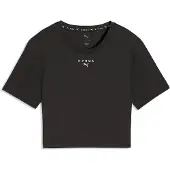 Puma x HYROX PWRMODE Crop Tee Women, Clothing, Black, XS
