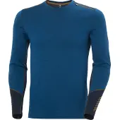 Helly Hansen Lifa Merino Midweight Crew, Herre, Dark Blue