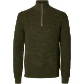 Selected Dane Genser Med Halv Glidelås