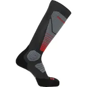 Salomon S/Pro, Skisokker, Anthracite/Medium Grey/Fiery Red