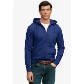 Superdry Essential Sd Co Logo Genser Med Hel Glidelås
