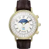 Timex 1990 Moon Phase&Calendar Dial Reissue Klokke brun