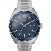 Timex Weston 3-Hand Case And Bracelet Klokke blå