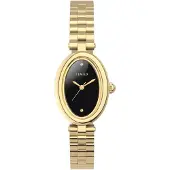 Timex Cavatina Luxe Gold-Tone Case&Bracelet Klokke gul