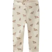 Lil´ Atelier Lil' Atelier Leggings - Ull/Modal - Slim - Noos - NbmNalu - Skil - - 62 - Leggings