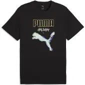 Puma Graphics Cyber Kortarmet T-skjorte