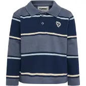 Hummel Mini Loose Stripe Kortermet Poloskjorte
