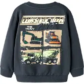 Name it Collegegenser - NmmNayel - Ombre Blue - - 4 år (104) - Collegegenser
