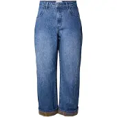 Y.A.S Yaslua Hw Oppbrett Barrel Jeans