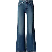 Pepe Jeans for woman. PL2051127 Blue Belle Flare Contrast Jeans (28/32), Casual, Cotton, Denim