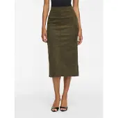 Vila Vitamira High Waist Midiskjørt