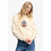 Superdry Crest Loose Crew Collegegenser