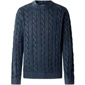 Pepe Jeans for man. PM7000094 Draven navy jersey (XL), Casual, Cotton