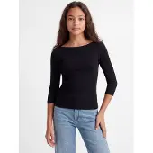 JJXX Fifi Jjxx 3/4-ermet T-skjorte