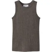 Name it Undertrøye - Ull - Rib - NmmWang - Morel - - 5 år (110) - Undertrøye