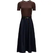 Salsa Jeans 21011543 Kjole Med Lange Ermer