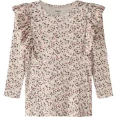 Name it Genser - NmfLianna - Antique White m. Volanger - - 2 år (92) - Genser
