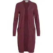 Vila Viril Lang Strikket Cardigan