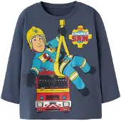 Name It Mini Brannmann Sam Langermet Topp