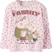Name it Peppa Gris Langermet Topp