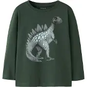 Name it Genser - NmmNedin - Sycamore m. Trykk - - 6 år (116) - Genser