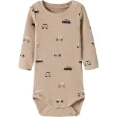 Name it Body I/e - Rib/Modal - NbmOttomansk - Sesam - - 74 - Langermet Body