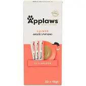 Applaws Slikkbar Laksesnack For Katt 4x8x15g